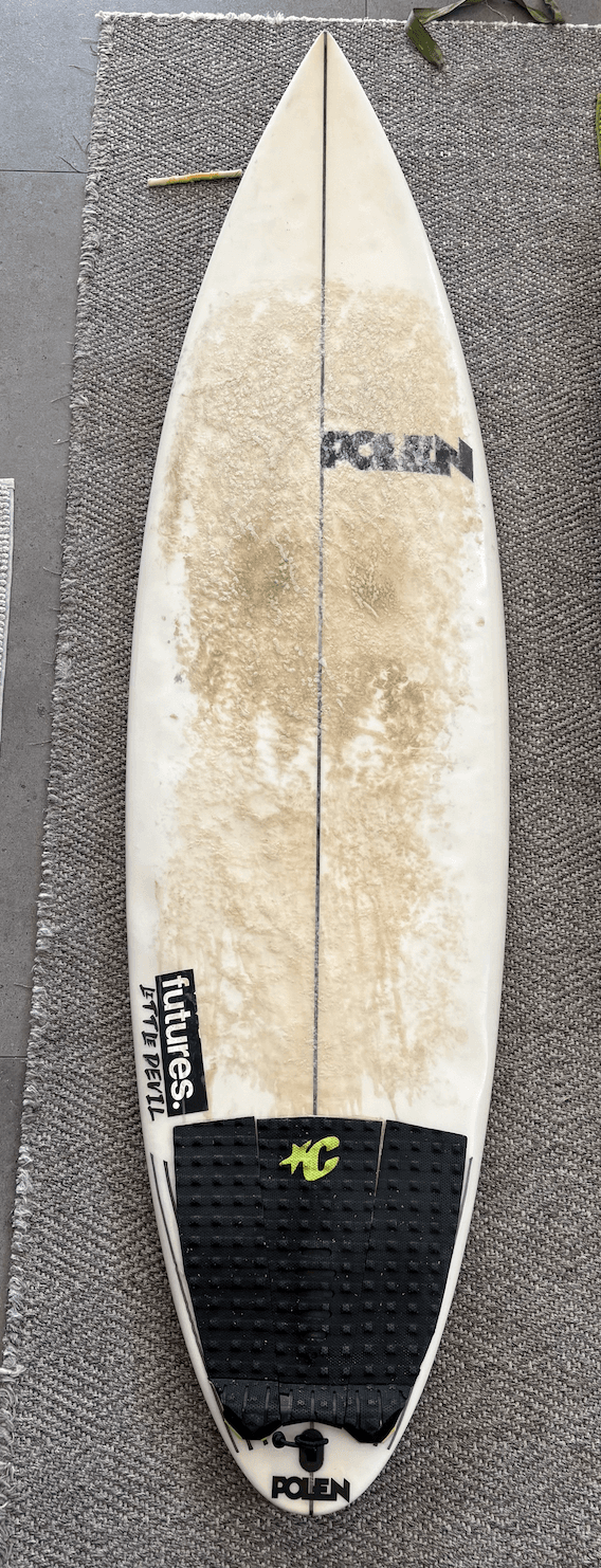 Polen Little Devil 5'9 Short board